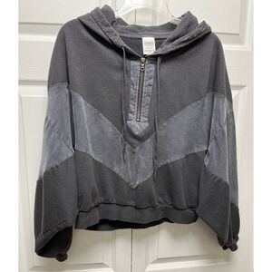 Victoria's Secret Charcoal Gray and Slate Hoodie Sweatshirt